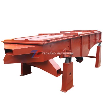 DZSF1030 linear solid--liquid vibrating screen separator machine